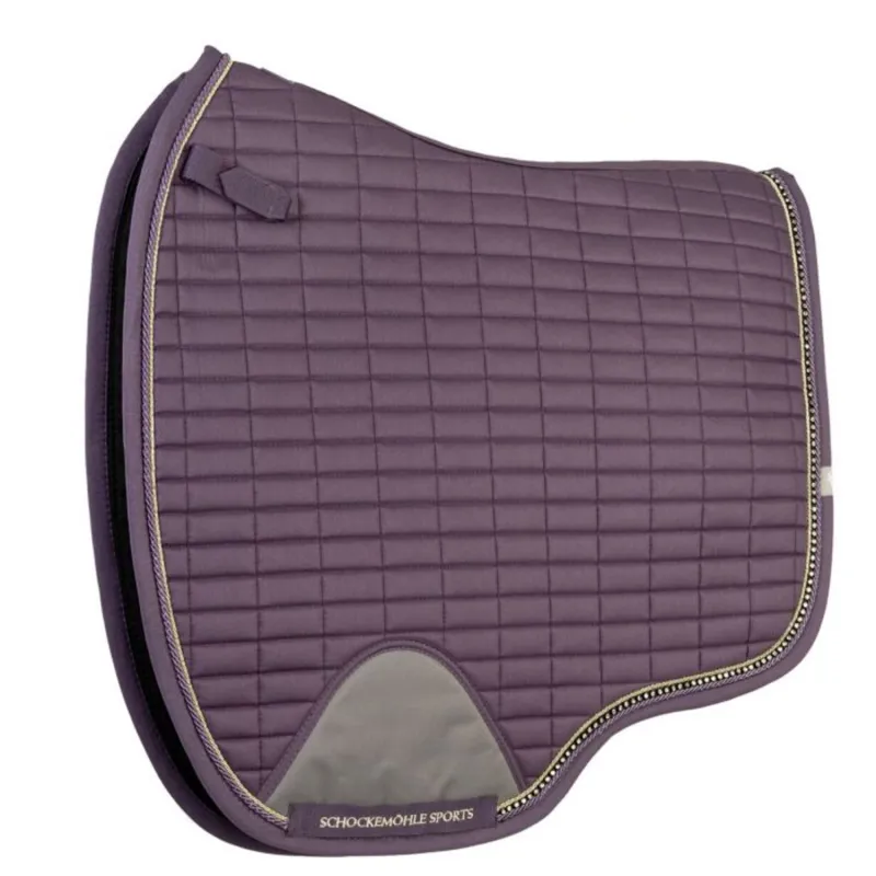 Schockemohle Sixtina D Style Saddlepad - Mauve 